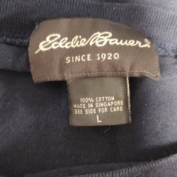Eddie Bauer Dark Blue Tank Top - Picture 2 of 3